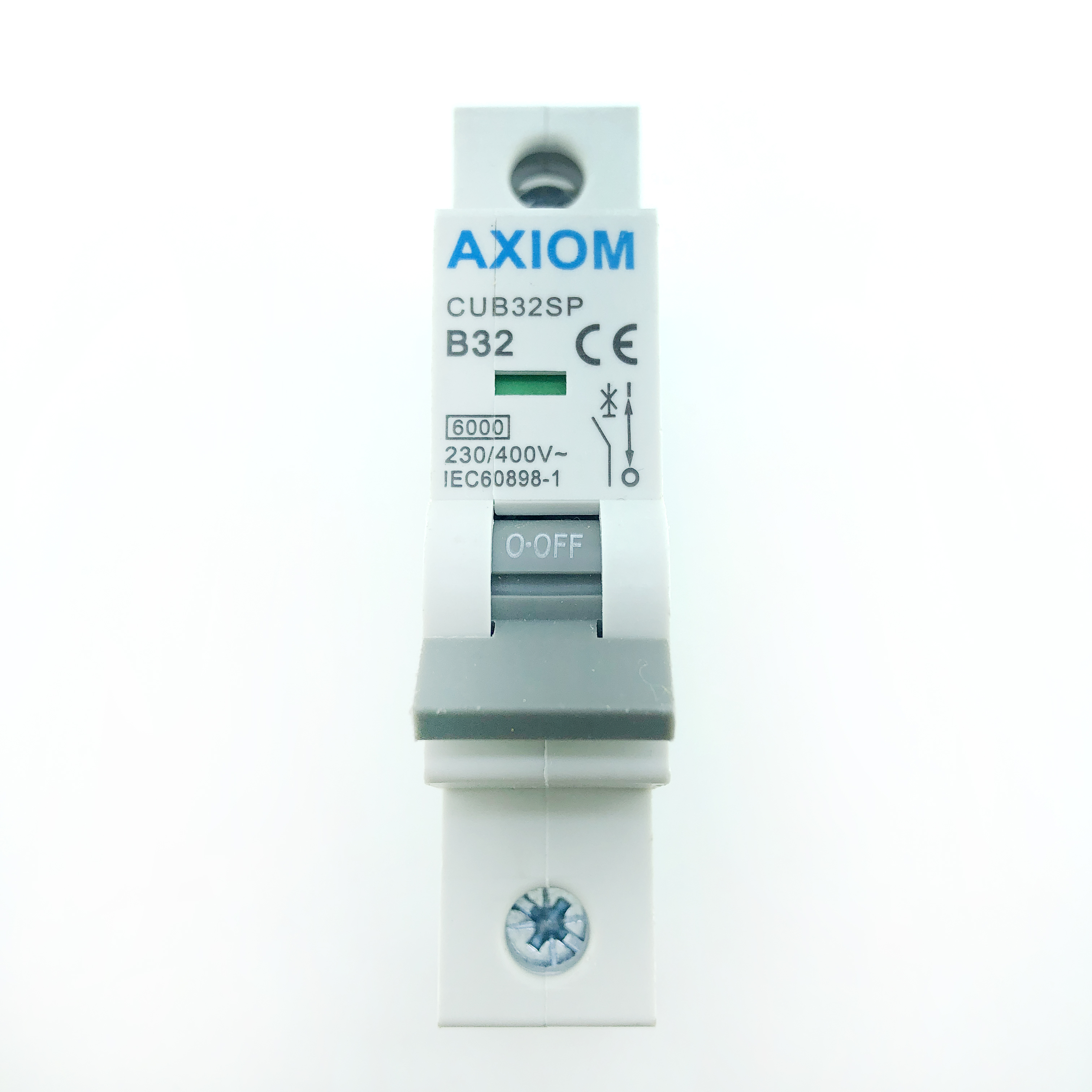 MCB's Axiom CUB32SP B32 32A 32 Amp MCB Circuit Breaker Type B